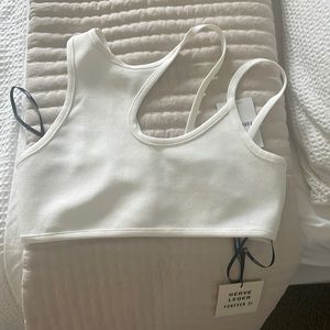 Croptop Herve Leger x Forever21 IVory Size S